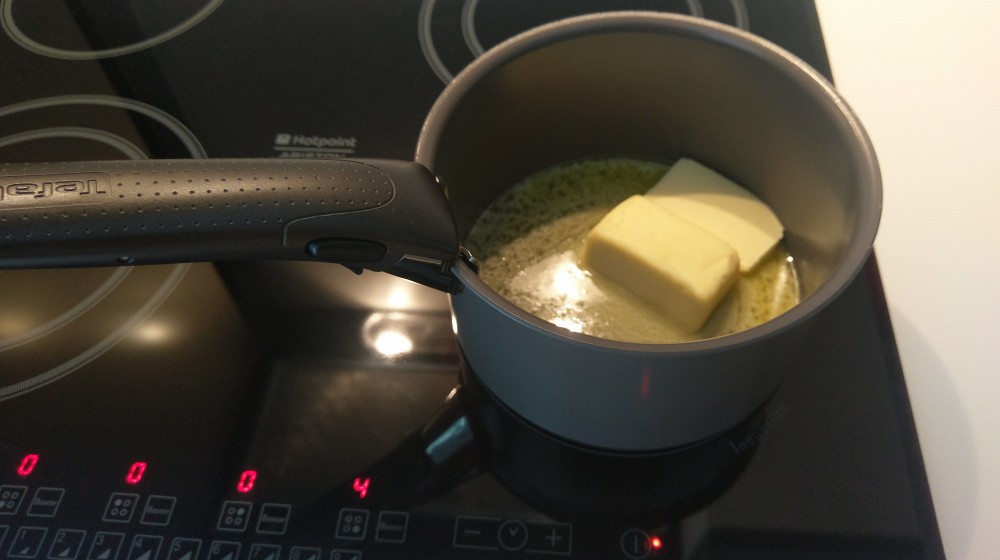 Photo du beurre qui fond
